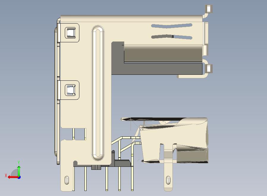 USB接口插件电子元器件