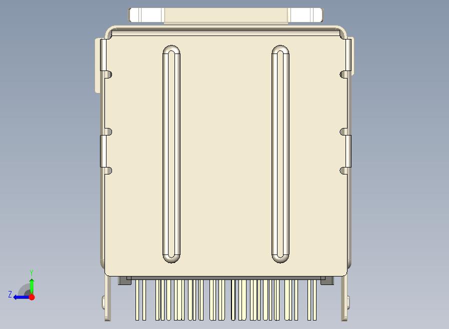 USB接口插件电子元器件