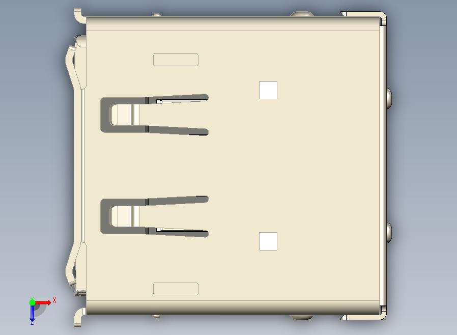 USB接口插件电子元器件