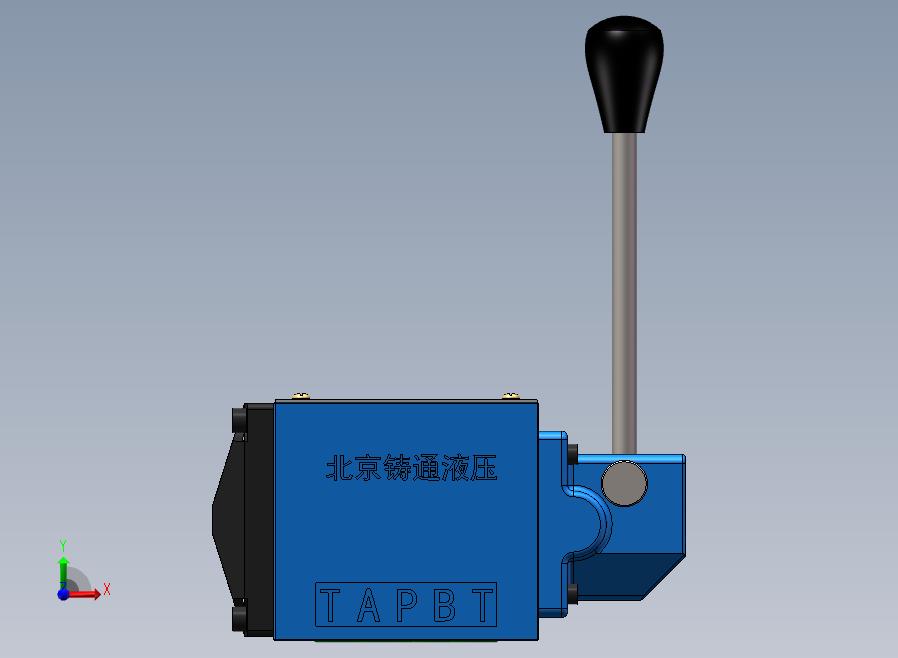 WMM10 手动换向阀（手柄B面）