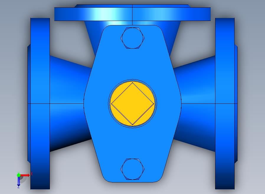 X44W╱T-1.0╱T三通铜芯全铜旋塞阀[X44W-1.0T]65