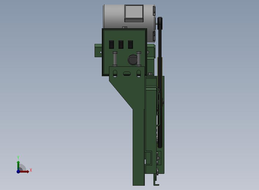 XDI406中分式门机装置[XD1406-1]移门机构移门机构，电动移门执行器