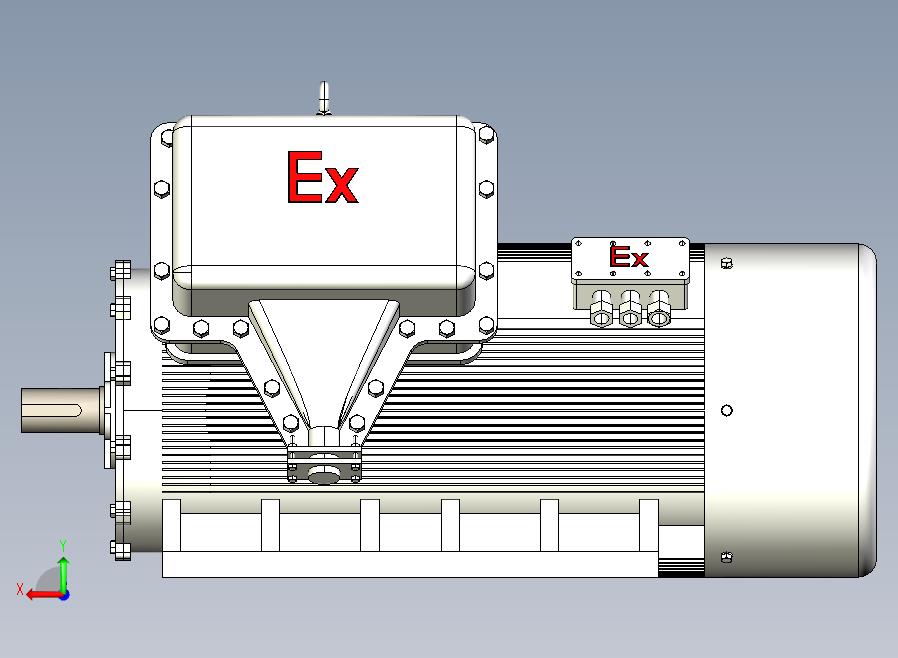 YB2系列高压隔爆型三相异步电动机（10kV）[YB2 4502-4 WF1]