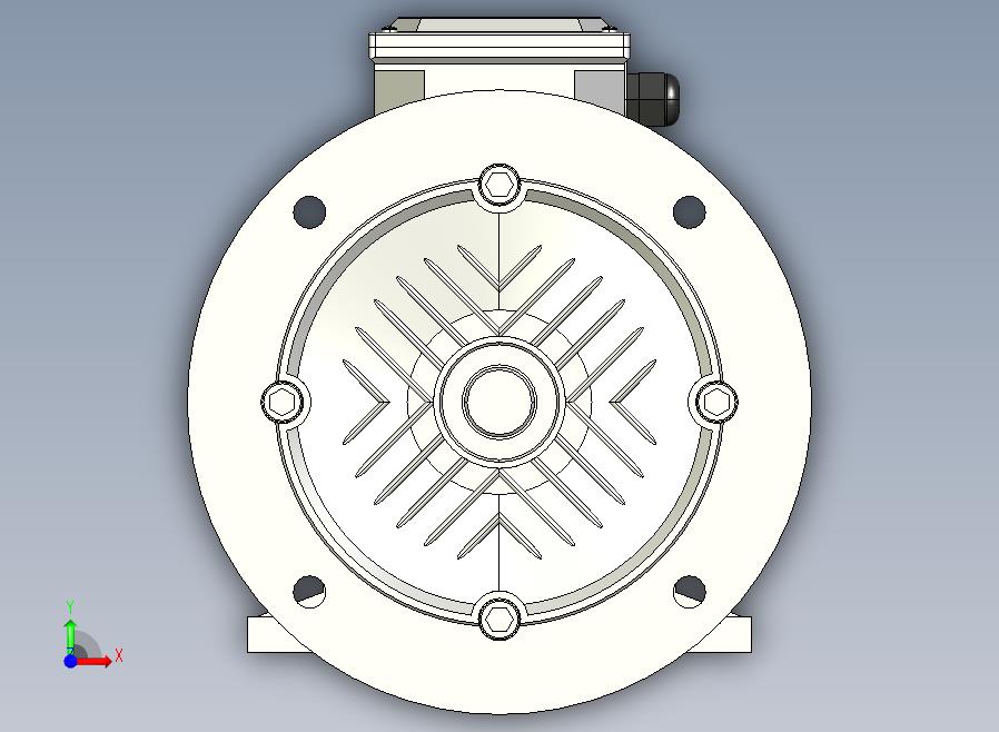 YVF2系列电机B35安装(63～180L)[YVF2-100-4P-3kW-B35]