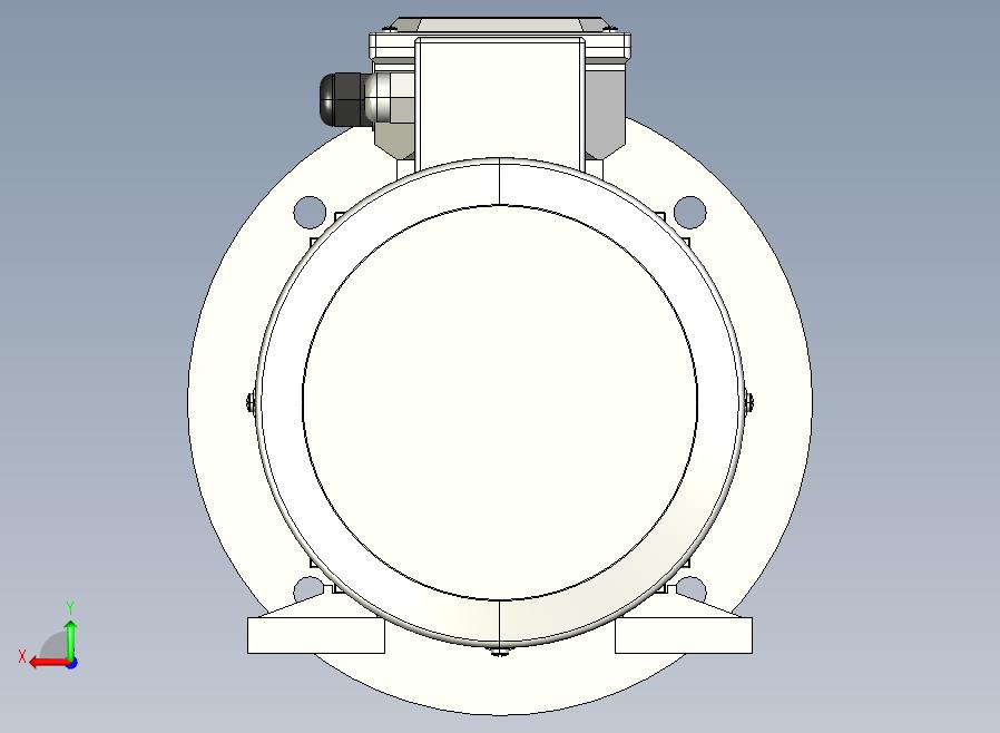 YVF2系列电机B35安装(63～180L)[YVF2-100-4P-3kW-B35]