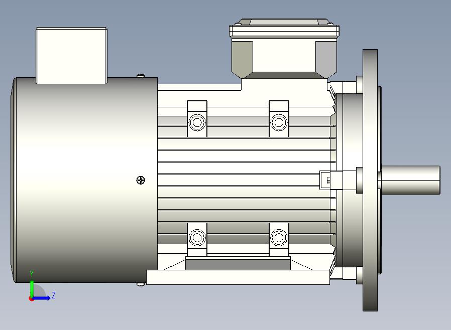 YVF2系列电机B35安装(63～180L)[YVF2-100-4P-3kW-B35]