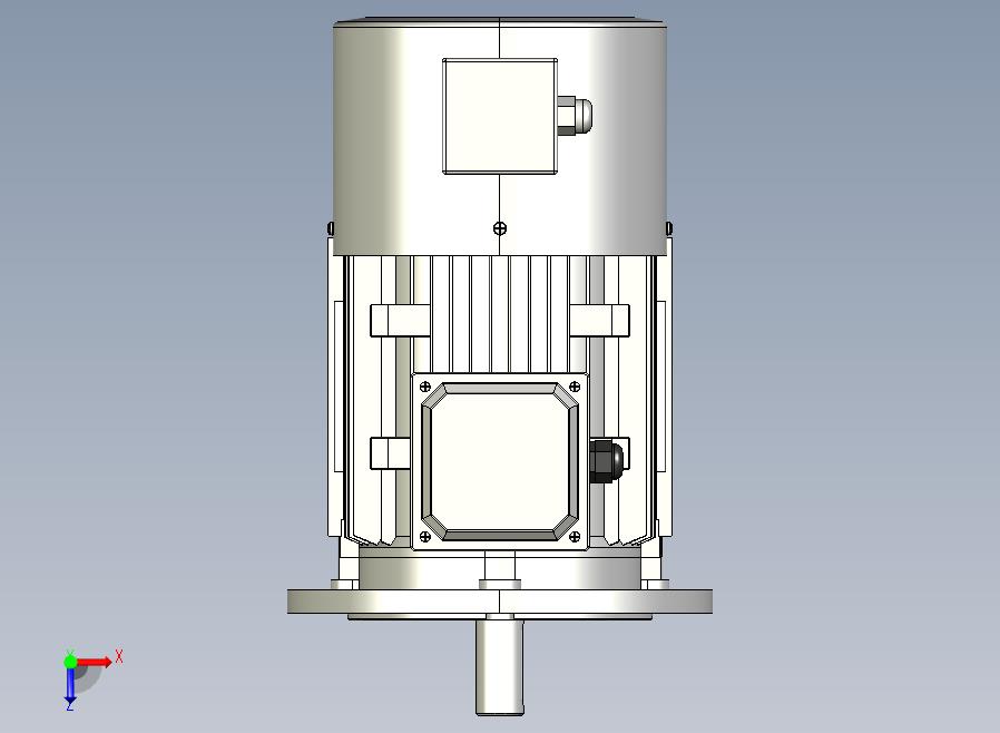 YVF2系列电机B35安装(63～180L)[YVF2-100-4P-3kW-B35]