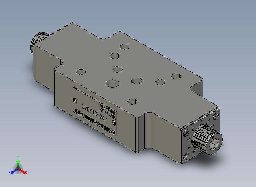 Z2FS叠加式双单向节流阀[Z2FS10-20]