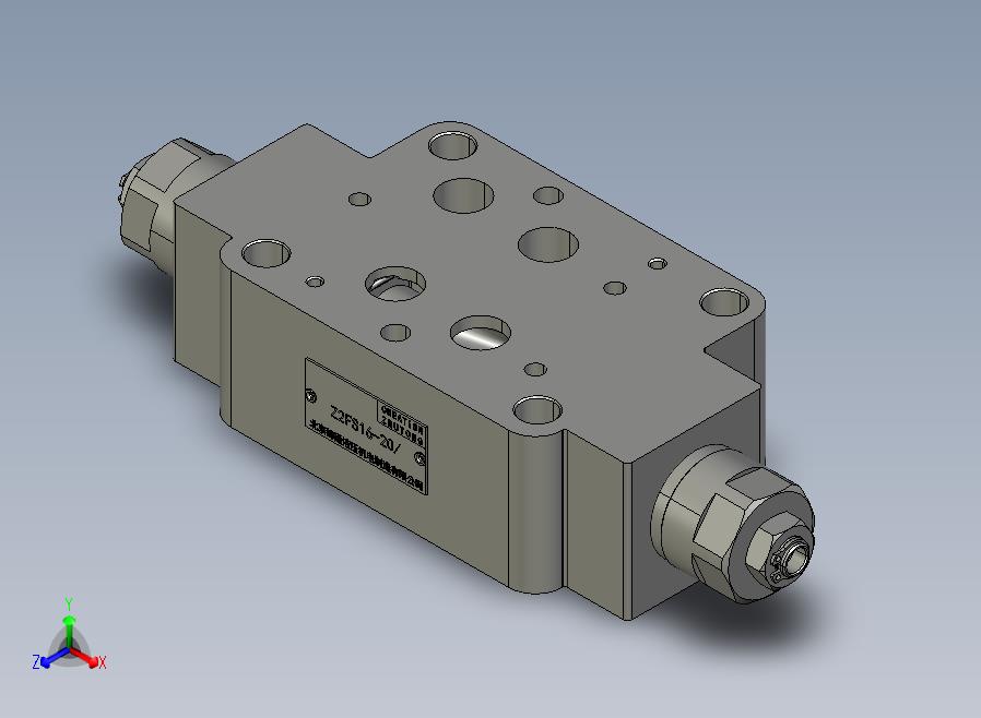 Z2FS叠加式双单向节流阀[Z2FS16-30]