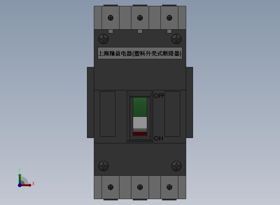 板后螺杆连接（热磁式）3级[HM3B-63╱3级-插入式、板后螺杆连接（热磁式）]