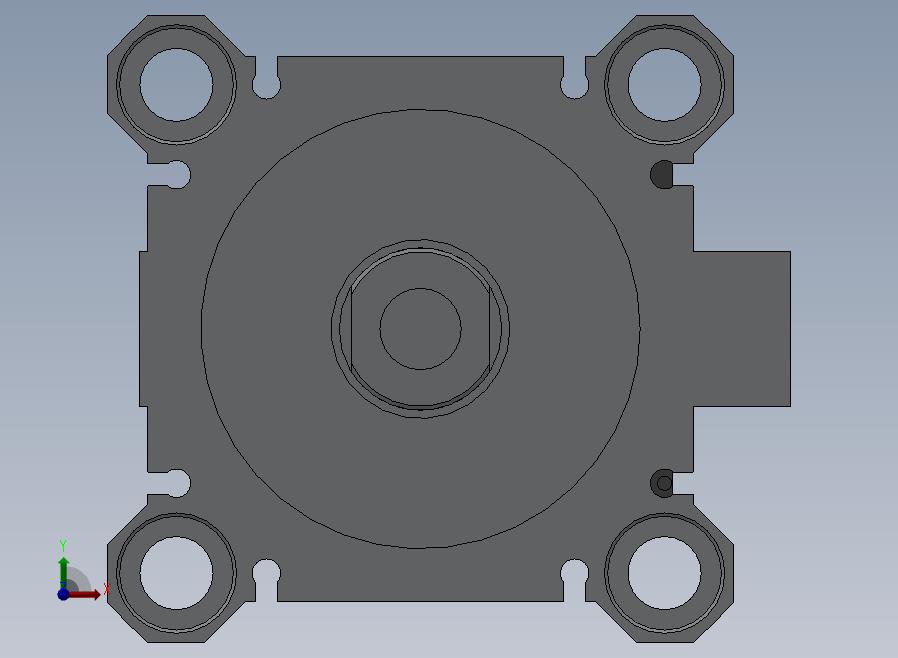 薄型气缸（双杆双作用）HCQ2W系列[HCDQ2WB63-30DCZ]