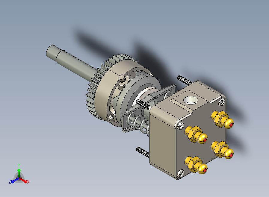 柴油喷射泵KikiBosch机构旋转_rotary