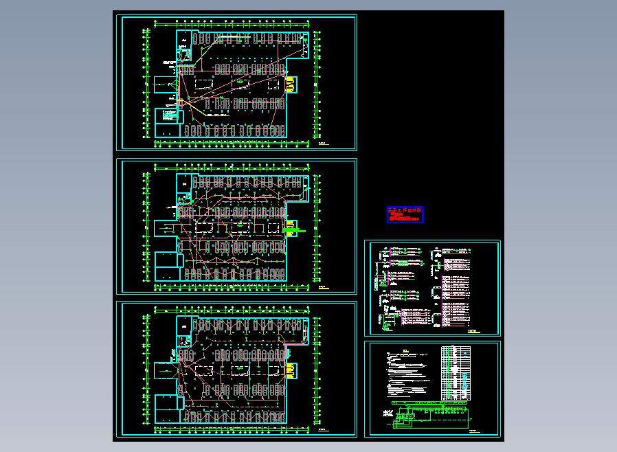 某小区地下车库电气图