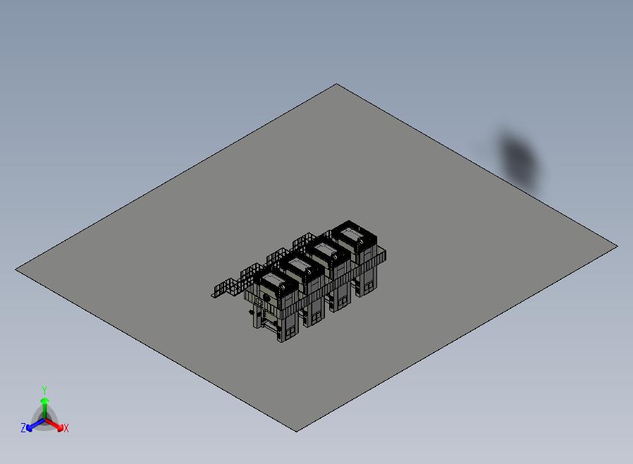 菲尔（FIER）大型冲压机3D数模图纸 Solidworks设计