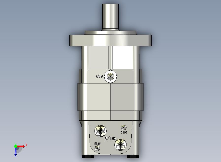 丹佛斯液压马达OMS250A-2安装