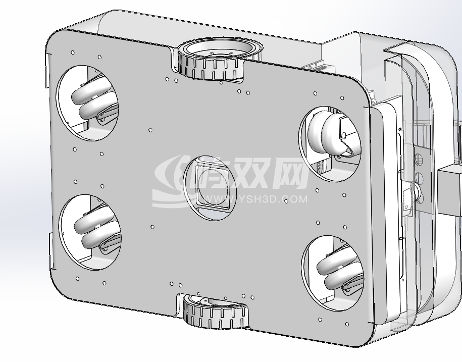 智能物料搬运小车三维+CAD+说明书