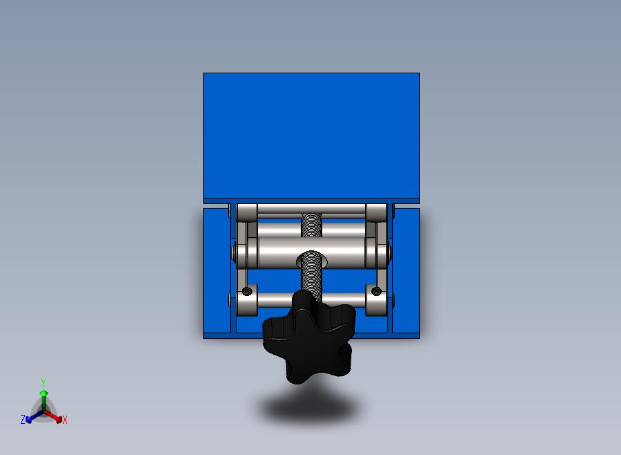 小小剪式升降机3D数模图纸+Solidworks设计