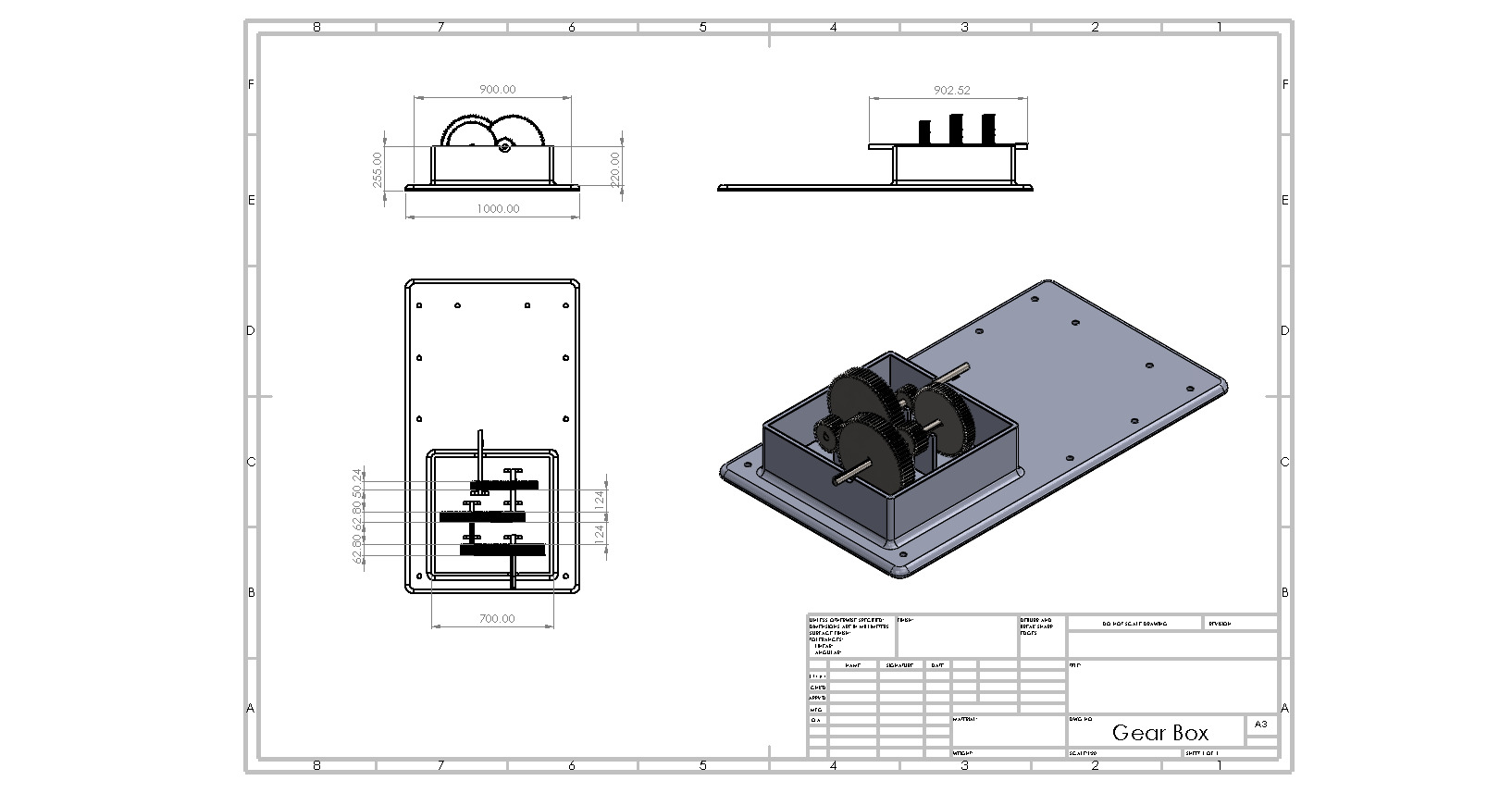 齿轮箱驱动风力涡轮机3D数模图纸+Solidworks设计