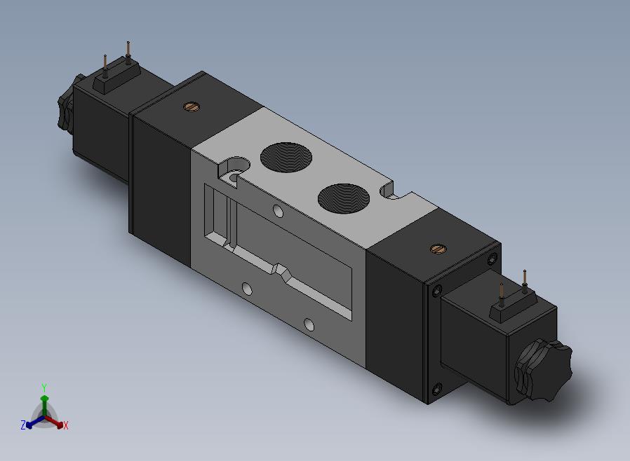 二位五通双电控换向阀（出线式）[QVFB5220-5G-03]