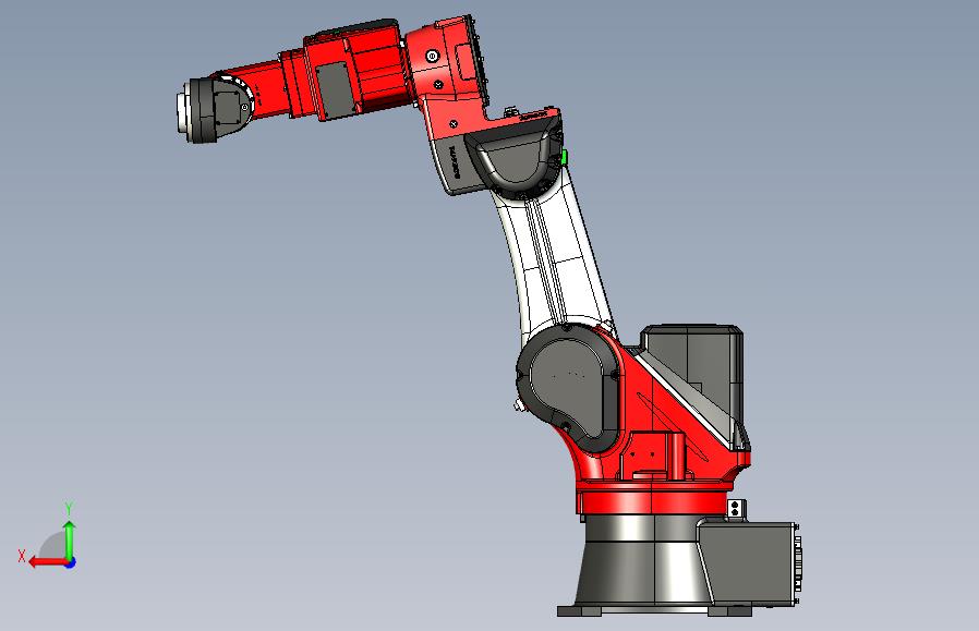 伯朗特（Borunte）BRTIRPH1210A工业机械臂3D数模图纸 STEP格式