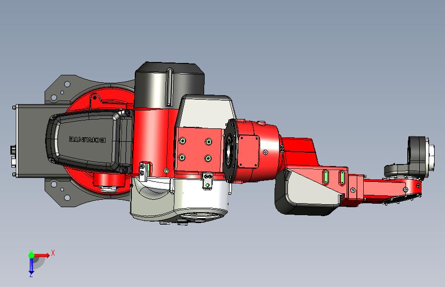 伯朗特（Borunte）BRTIRPH1210A工业机械臂3D数模图纸 STEP格式