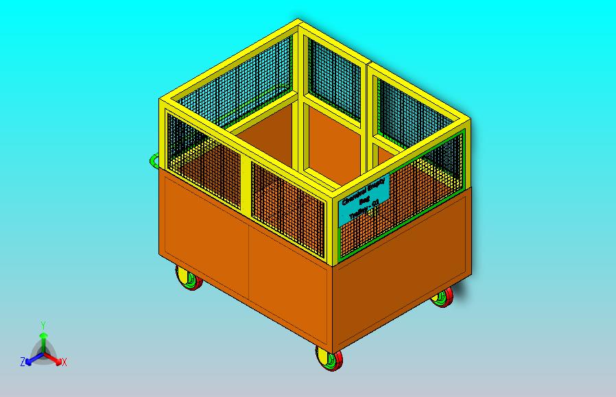 工具材料推车