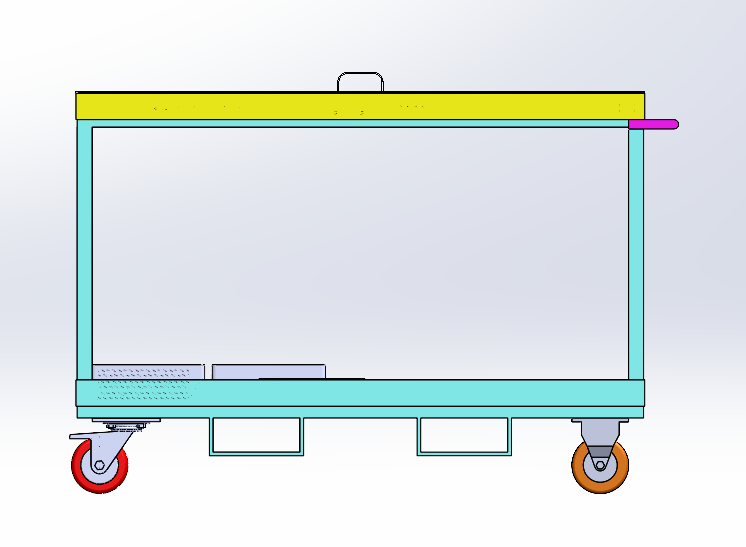 小零件 WIP 物料搬运车