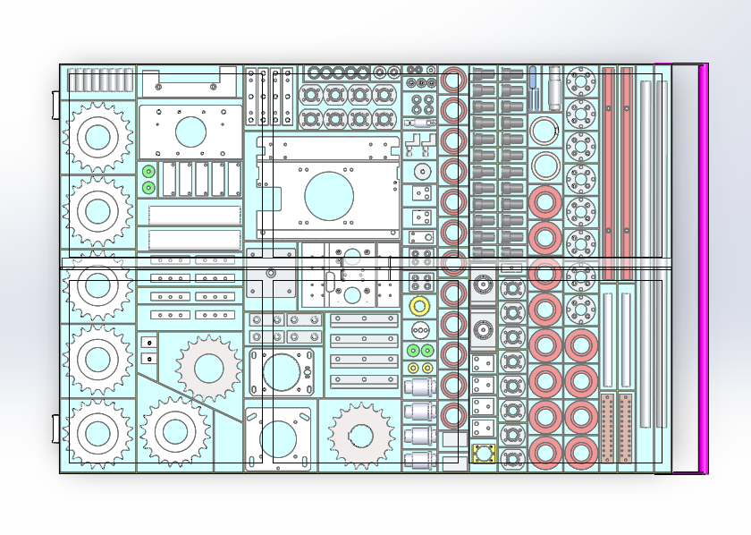 小零件 WIP 物料搬运车