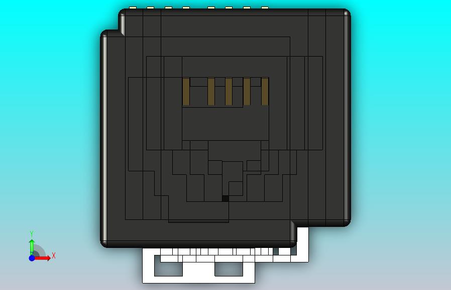 rj45垂直贴片16