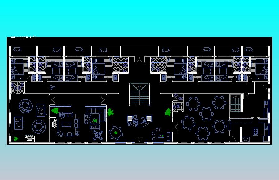 autocad酒店设计1 11