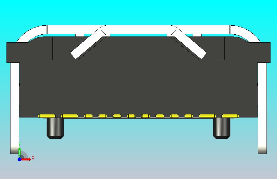 USB C型贴片12pin 11