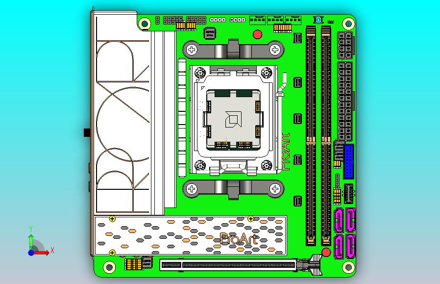 想象华硕x680 proart主板16