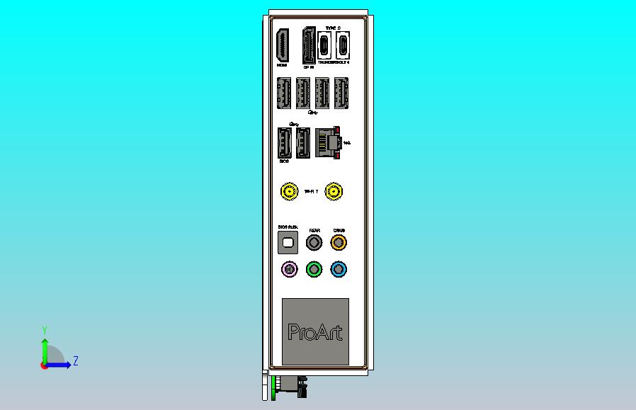 想象华硕x680 proart主板16