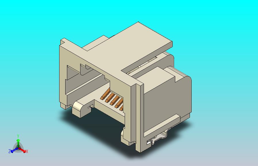 rj45连接器单端口8针11