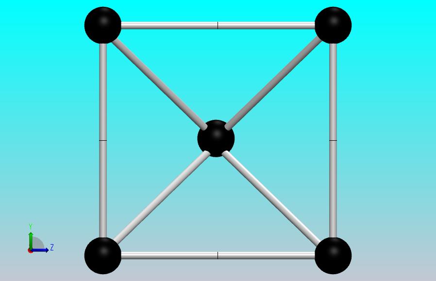 体心立方结构模型11