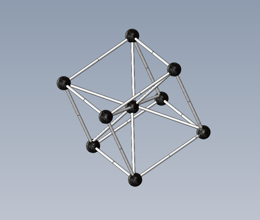 体心立方结构模型11