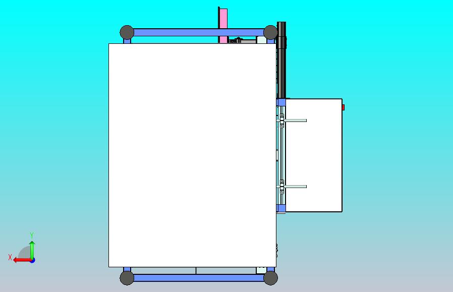 二维码扫描式质量平衡自动检测机3D图纸+STP格式