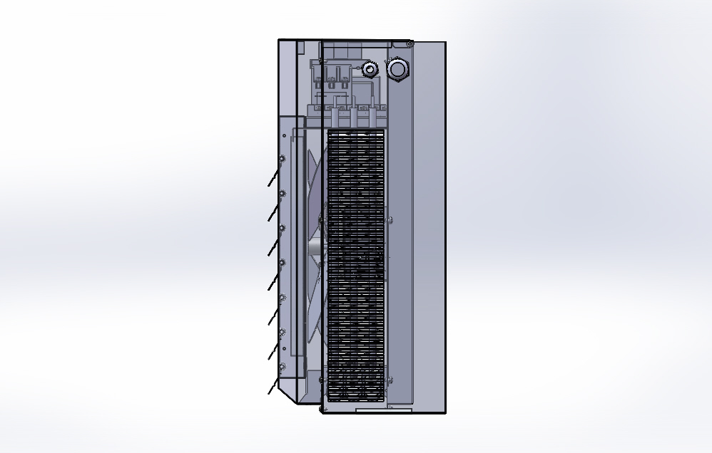 10KW电加热器 3D（SolidWorks设计，提供Sldprt_Sldasm文件）