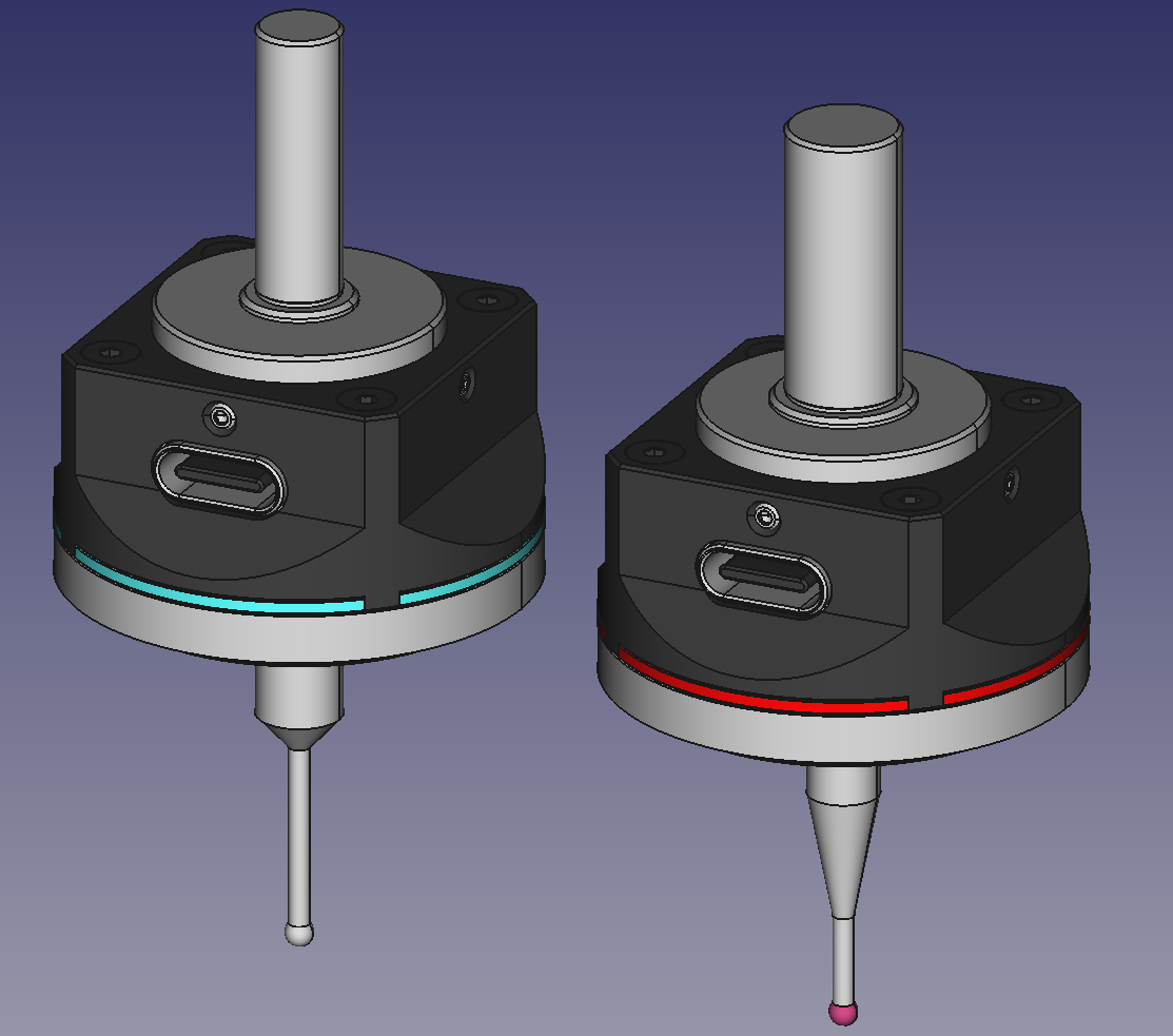 USB-C 6mm-8mm 轴 CNC 触摸探头 17