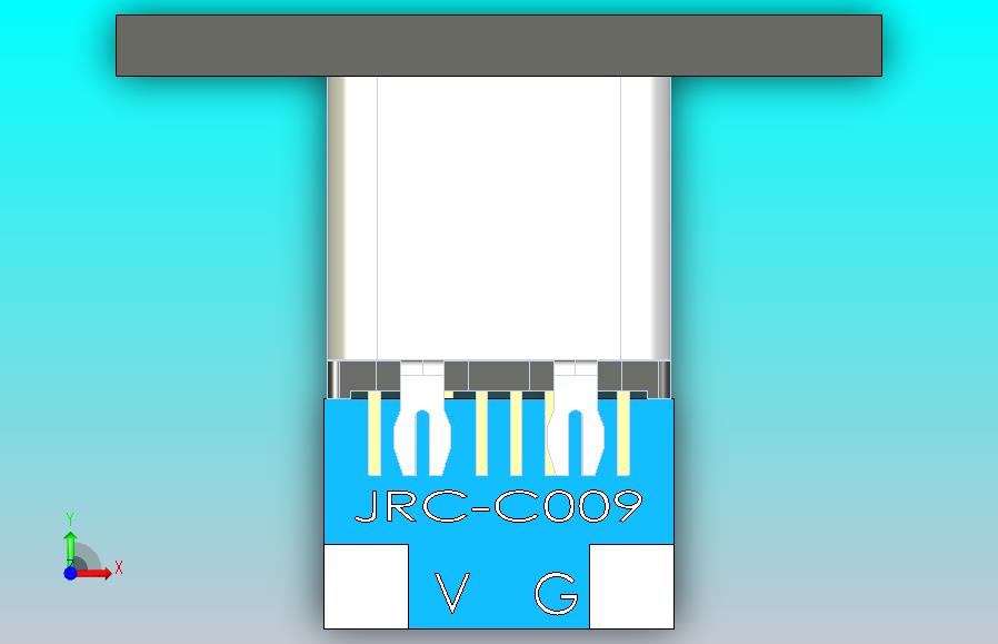 USB-C型母座壁挂式12