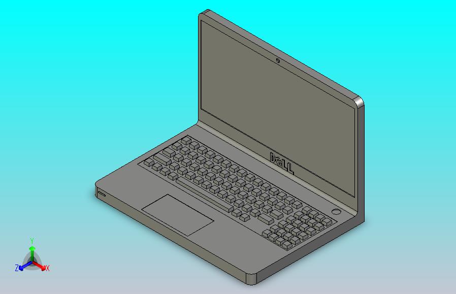 戴尔笔记本电脑3D设计12