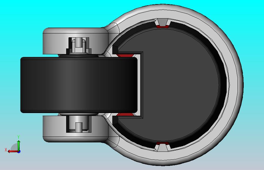 几款常用的脚轮Solidworks标准件