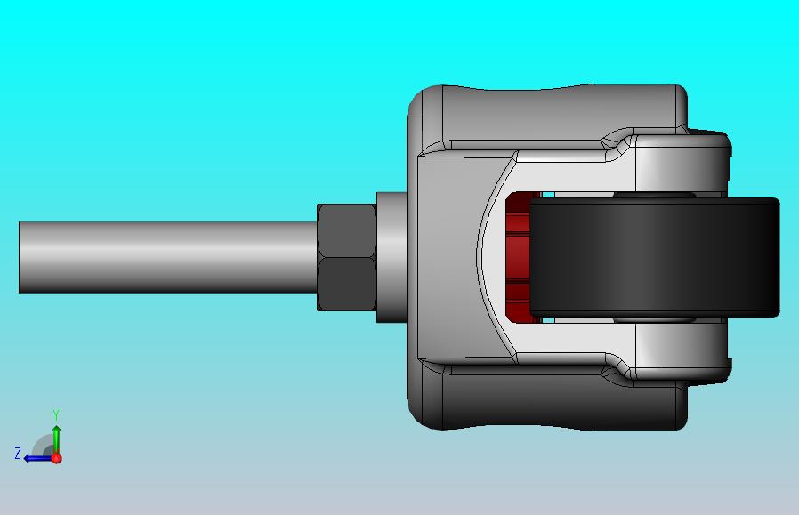 几款常用的脚轮Solidworks标准件