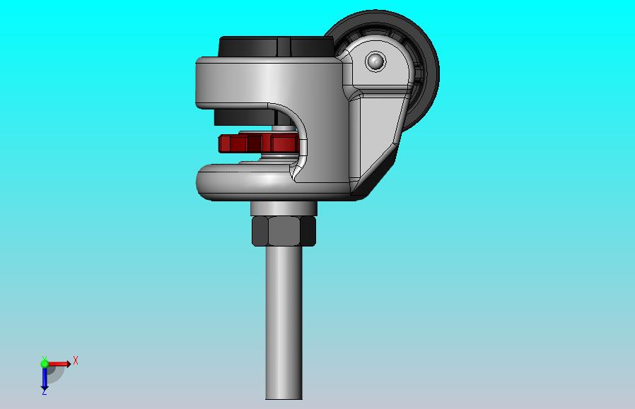 几款常用的脚轮Solidworks标准件