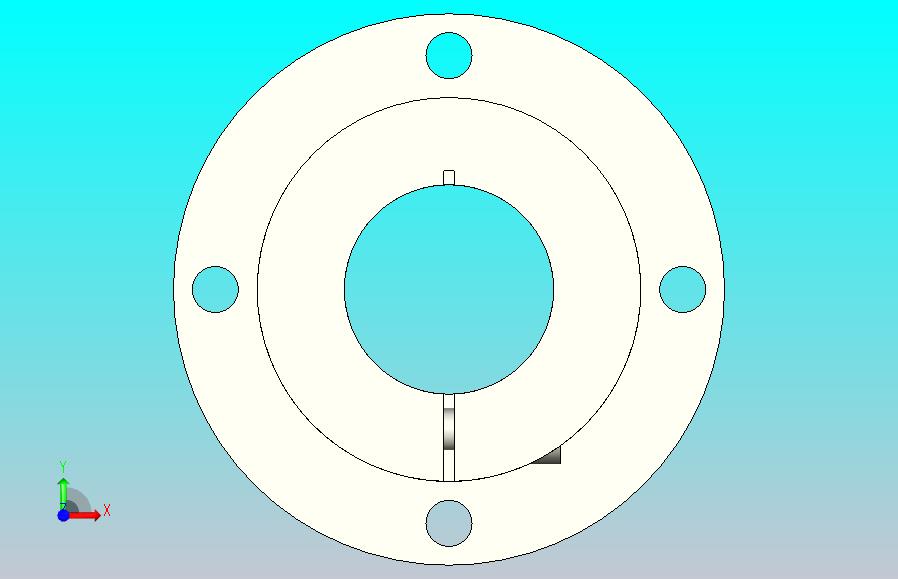 开口型标准型法兰式导向轴支座[SPF-30-C]