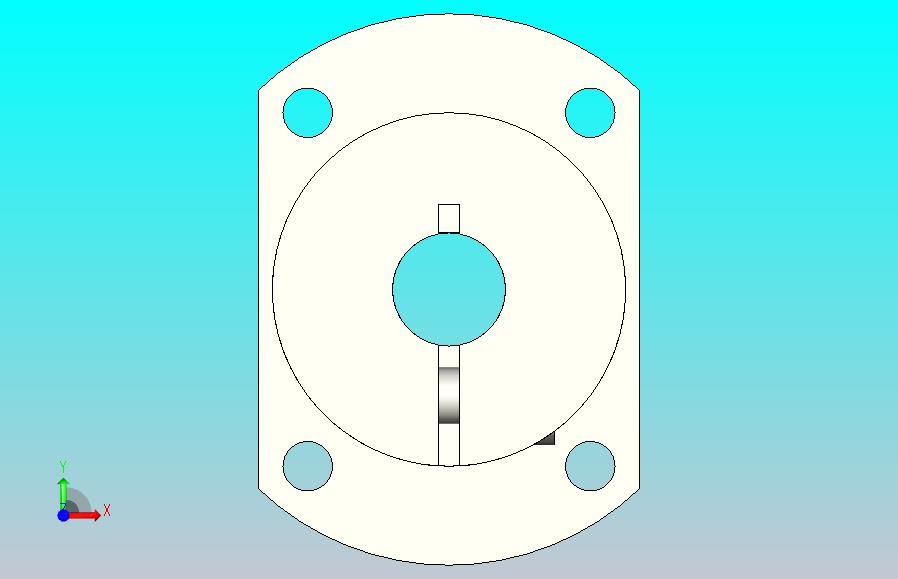 开口型标准型法兰式导向轴支座[SPT-8-C]