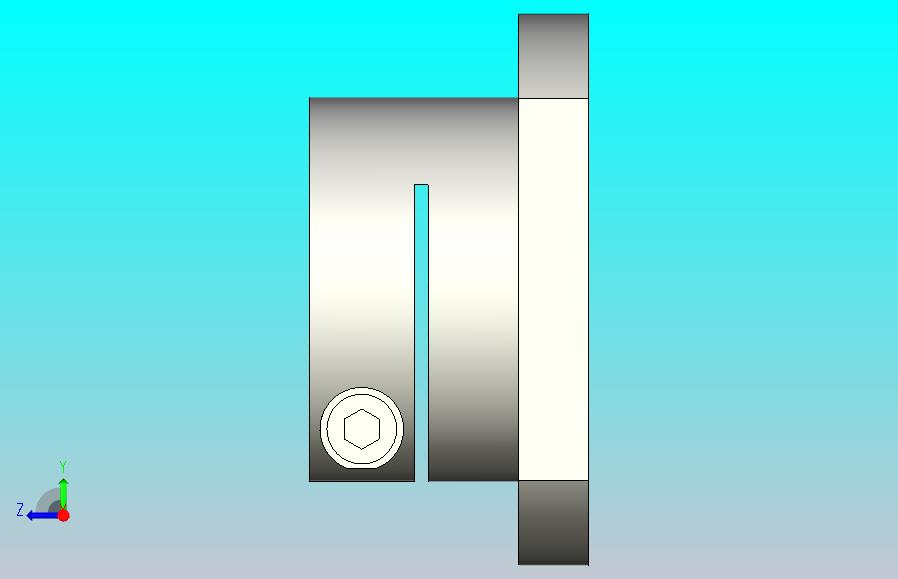 开口型标准型法兰式导向轴支座[SPT-30-C]