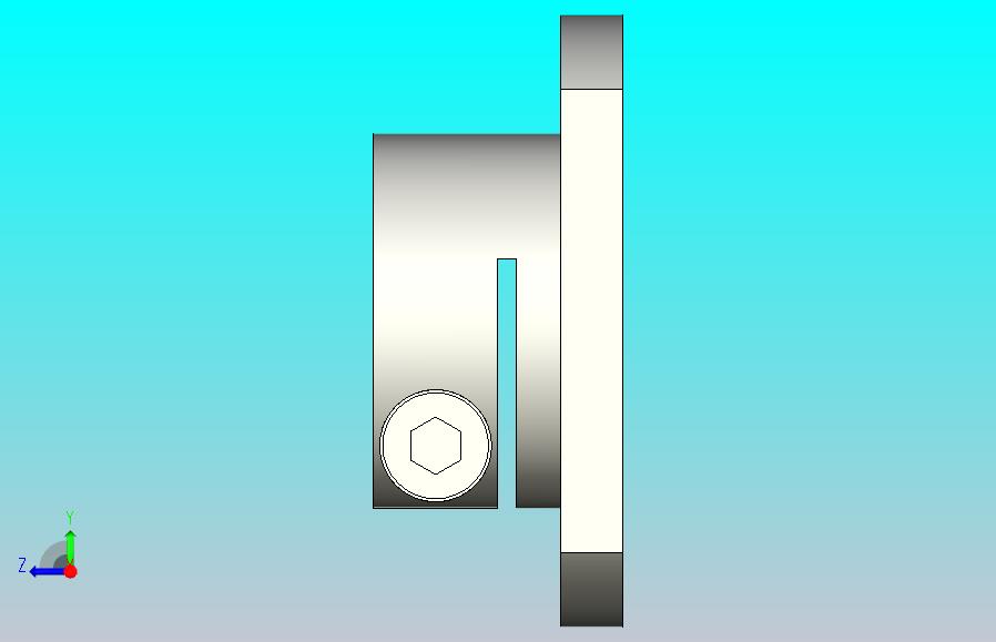 开口型标准型法兰式导向轴支座[SPT-10-C]