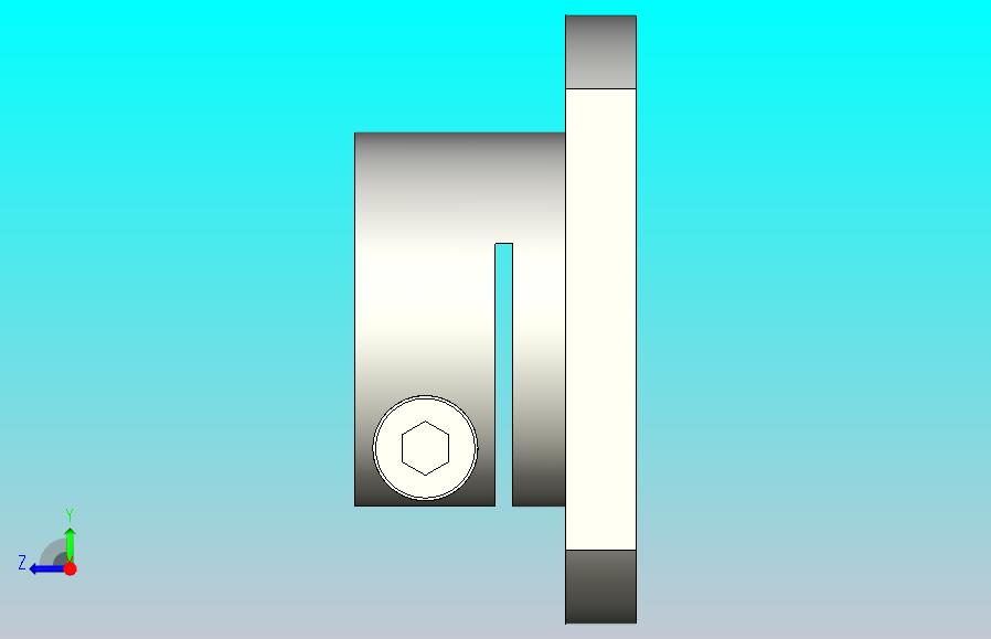 开口型标准型法兰式导向轴支座[SPT-13-C]