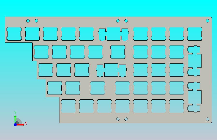 机械键盘65键带12键数字键盘